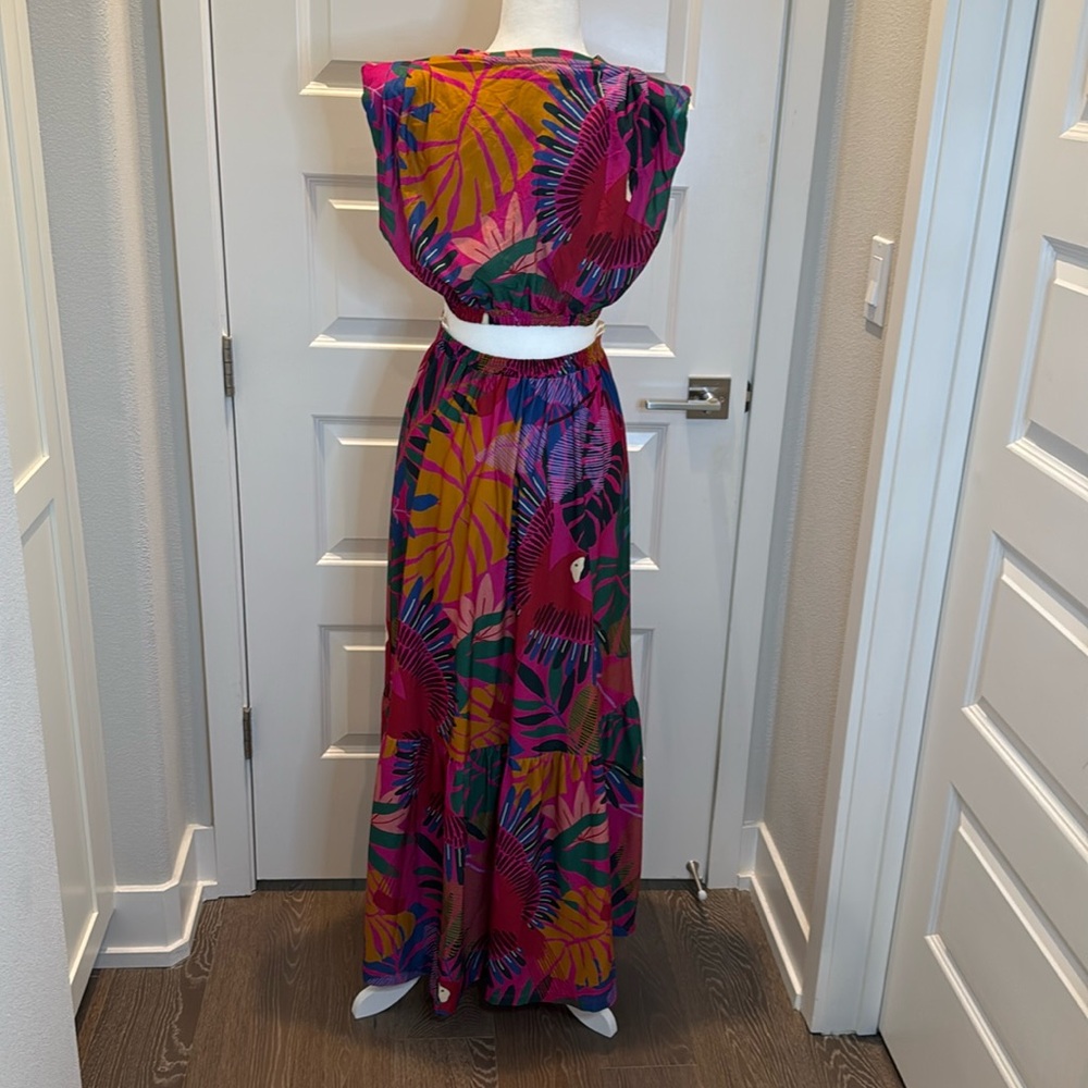 FARM Rio Multicolor Tropical Maxi Dress - Picture 7 of 8